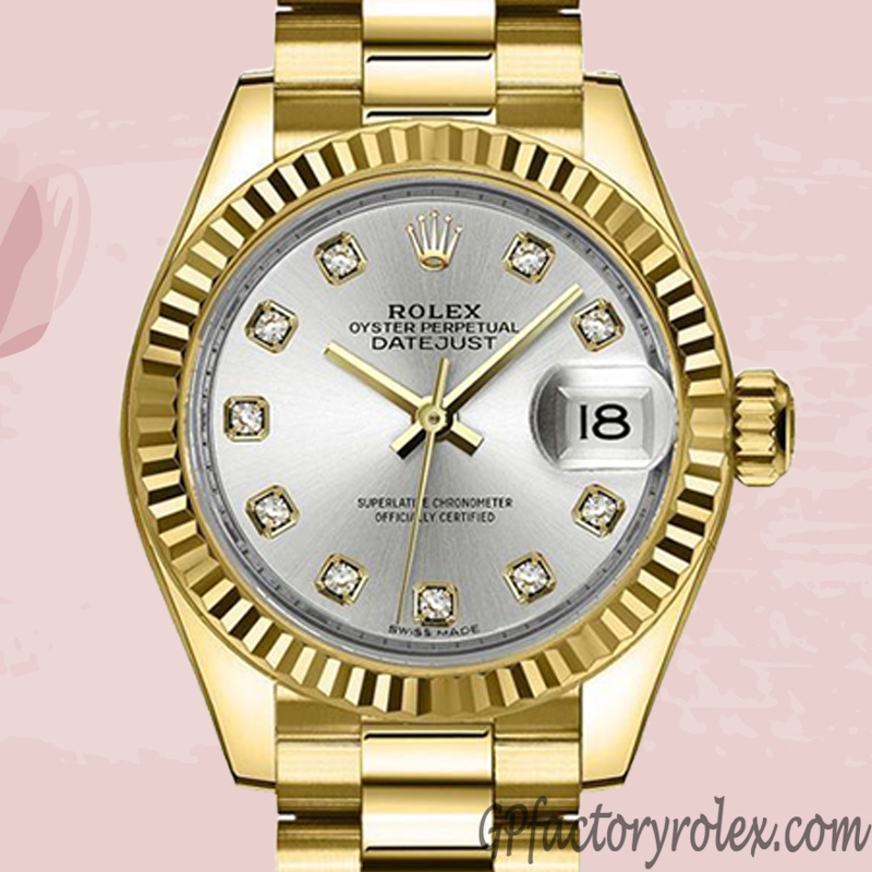 GP Rolex Datejust 28mm m279178-0015 Automatic President Bracelet/Jubilee Bracelet - GP Factory Online Shop For Fake Rolex Official Website